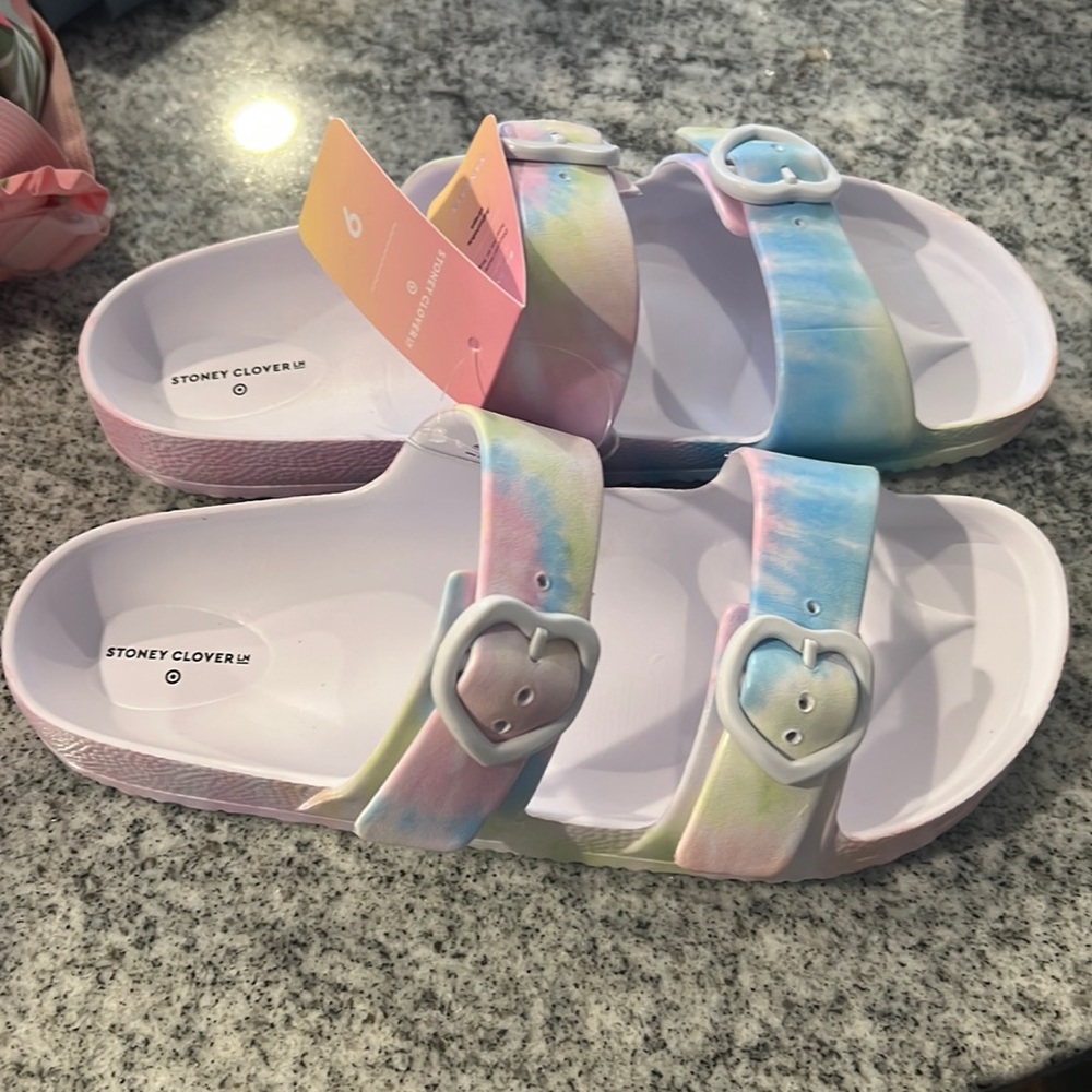 New with that’s Stoney Clover target slides